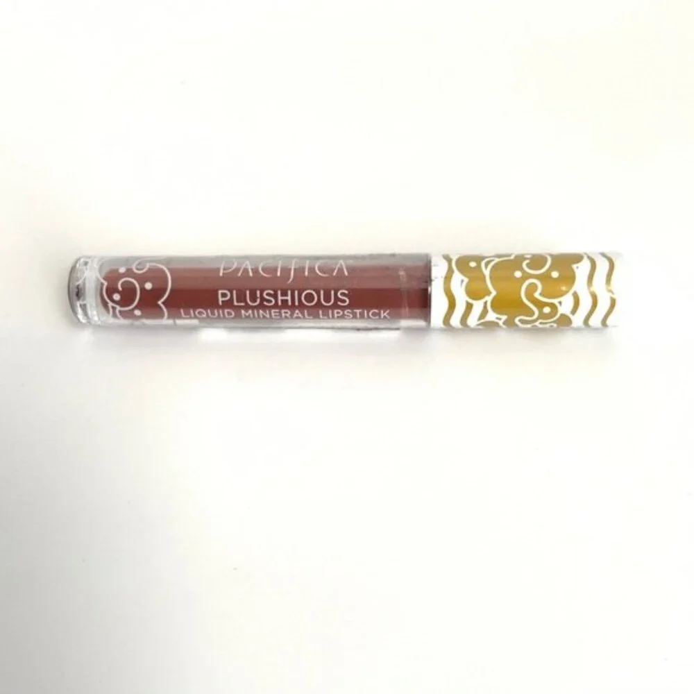 Pacifica Plushious Flawless Liquid Lipstick Brown Red